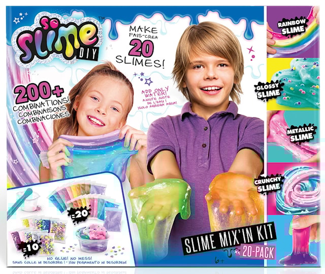 Produktbilde 2 for DIY Slime 20-pakk So Slime