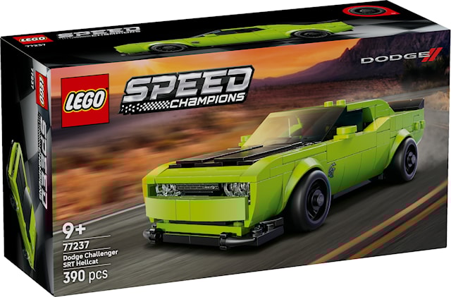 Produktbild 1 för Dodge Challenger SRT Hellcat sportbil LEGO® Speed Champions (77237)