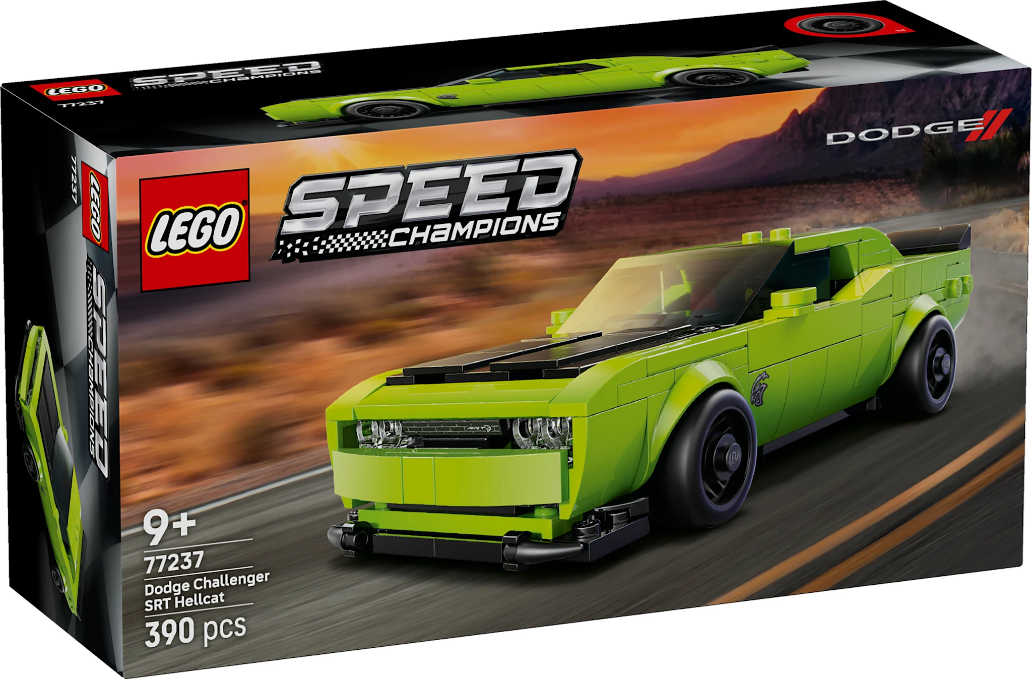 Produktbild för Dodge Challenger SRT Hellcat sportbil LEGO® Speed Champions (77237)
