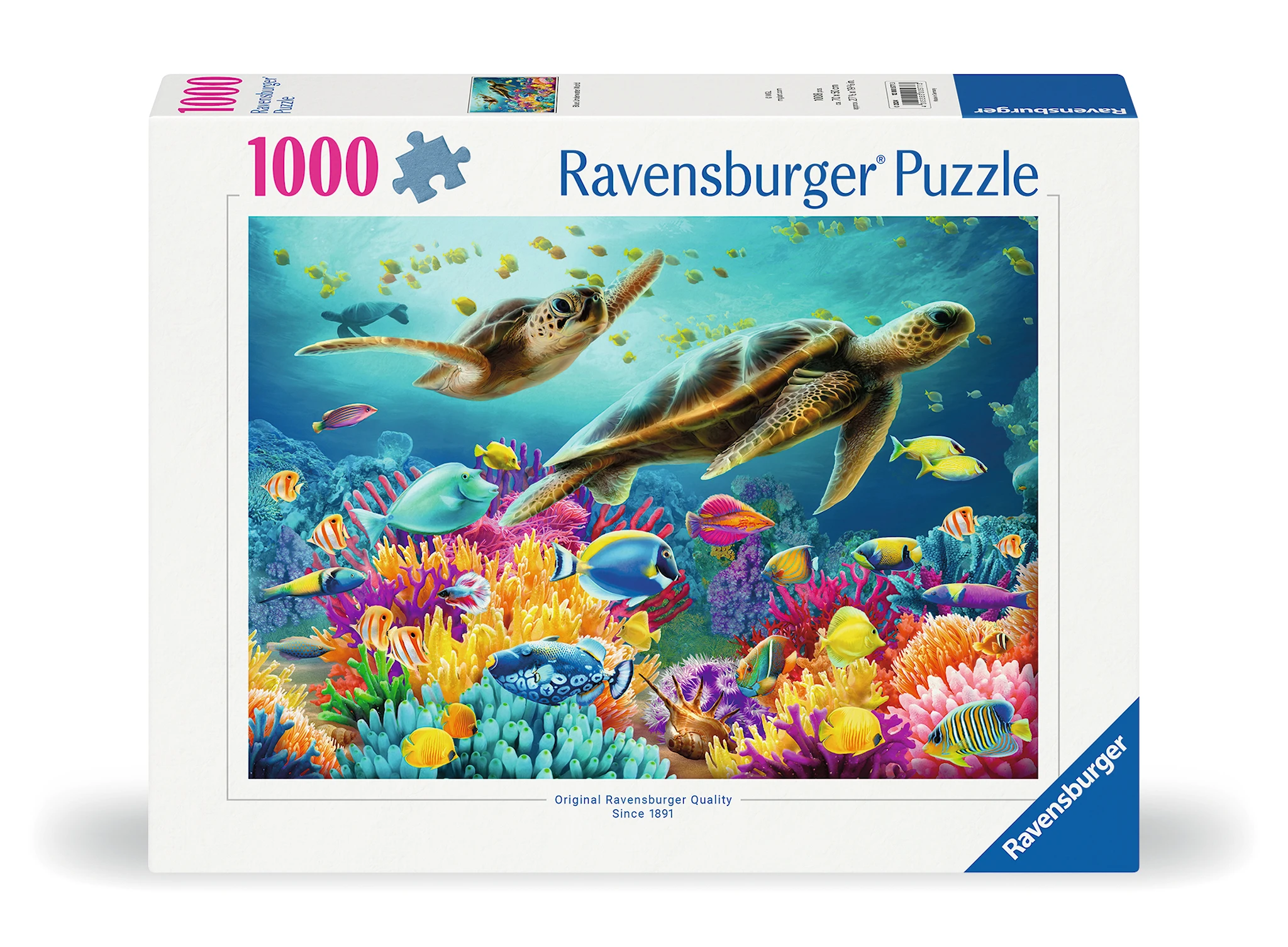 Produktbilde for Blå undervannsverden Puslespill 1000 brikker, Ravensburger