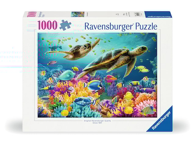 Produktbild 1 för Pussel Blue Underwater World 1000 bitar, Ravensburger