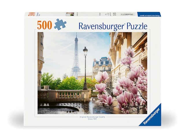 Tuotekuva 1 - Spring In Paris Palapelit 500 palaa, Ravensburger