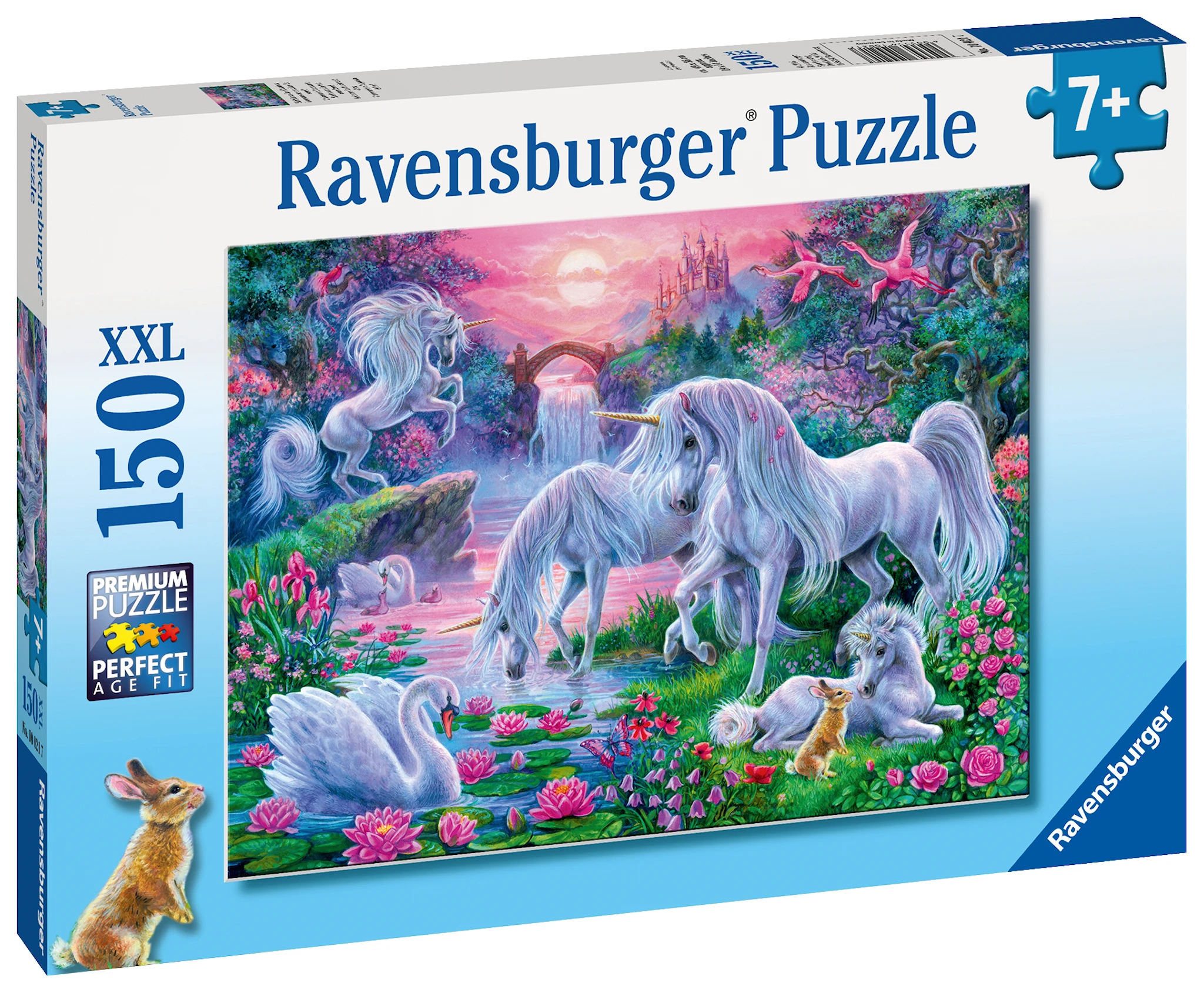 Tuotekuva ille Unicorns in the Sunset Glow, Palapeli, 150 palaa, Ravensburger