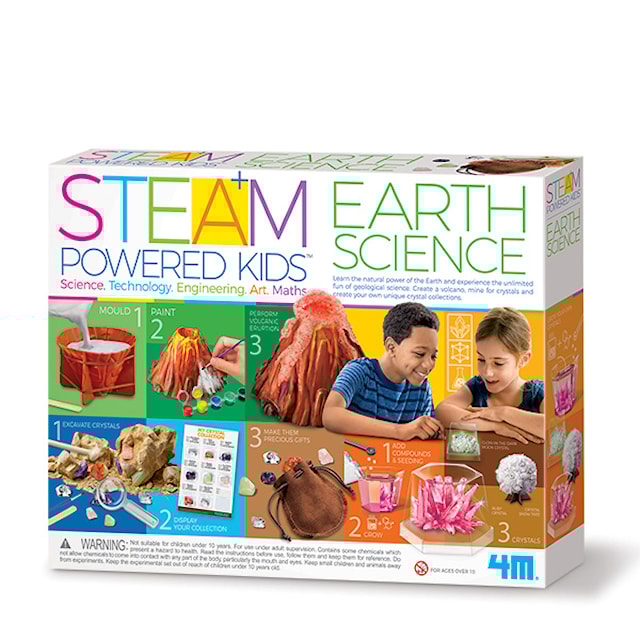 Produktbild 1 för STEAM Deluxe / Earth Science 4M
