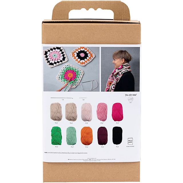 Produktbild 2 för DIY Kit Virkning scarf