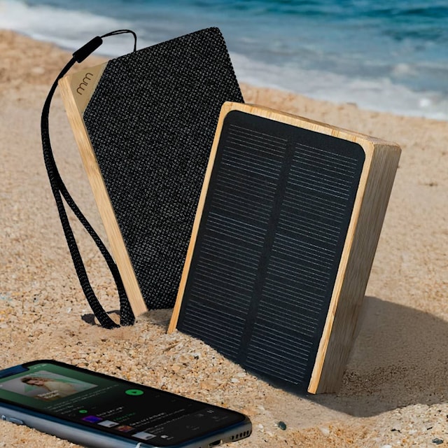 Produktbilde 4 for Solar Bamboo Speaker, Mikamax