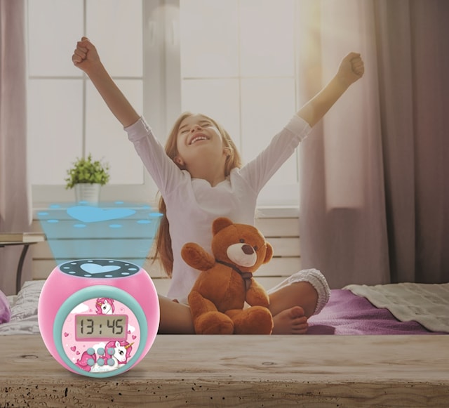 Produktbild 5 för Enhörning Väckarklocka med Timer och Projektor Lexibook