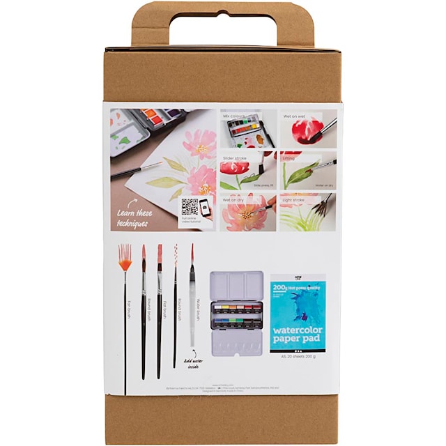 Produktbilde 5 for Startkit DIY Vannferger, Blokk og Penslar