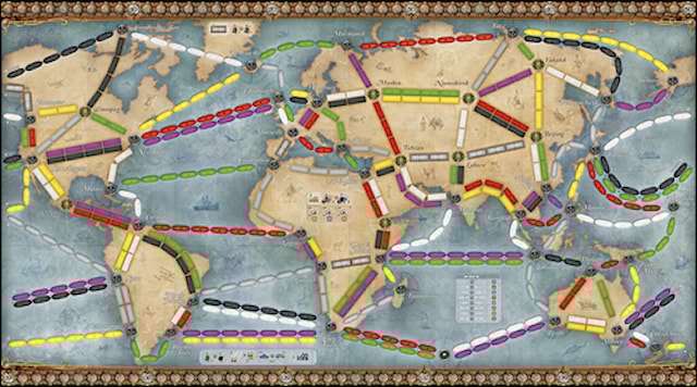 Tuotekuva 4 - Ticket To Ride, Rails & Sails, Seurapeli