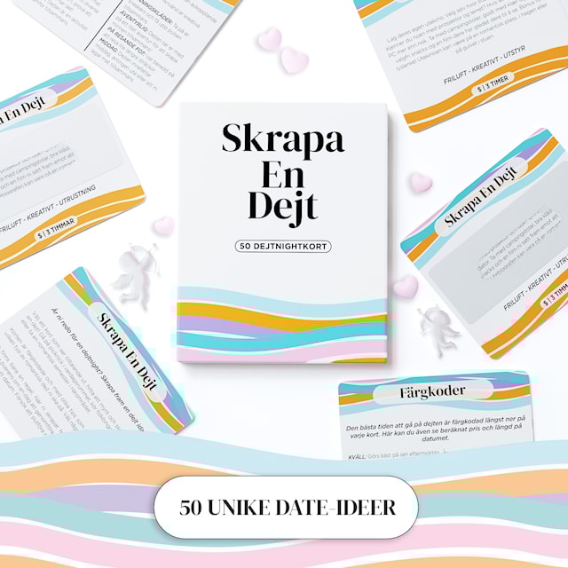 Produktbild 2 för Spel Skrapa en Dejt (SE)