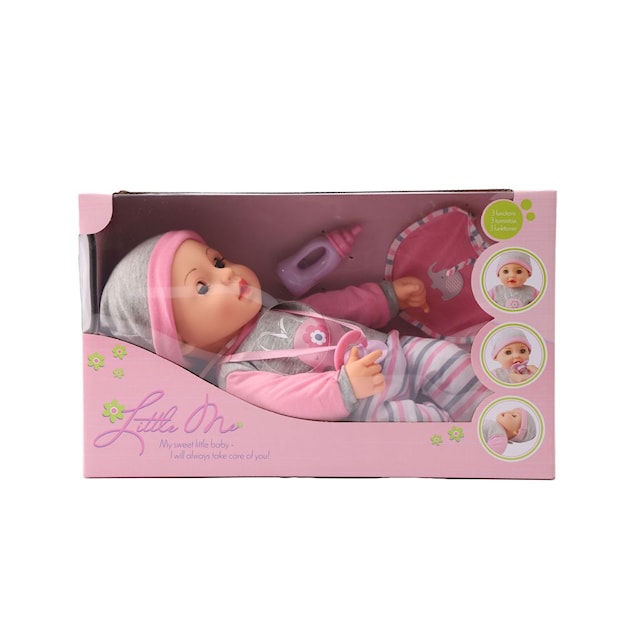 Produktbilde 2 for Funksjonell babydukke 40 cm Little Me