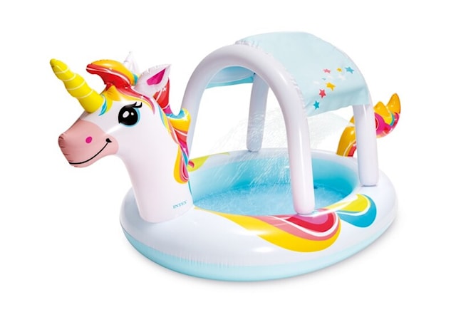 Tuotekuva 1 - Unicorn Enhörning Barnpool Spraypool Intex