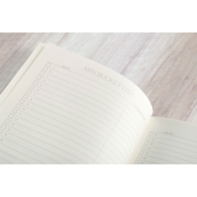 Produktbild 4 för 3-Års Dagbok A5 Khaki Green Paperstyle