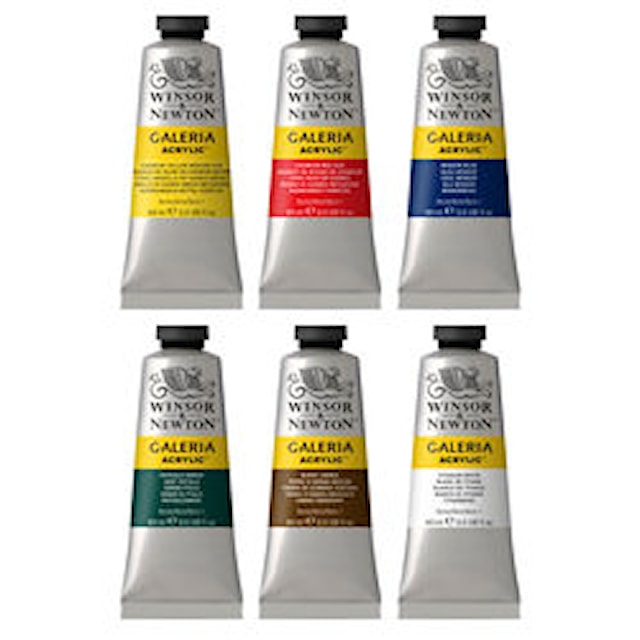Produktbilde 2 for Akrylfarge Galeria 6x60 ml Sett Winsor & Newton