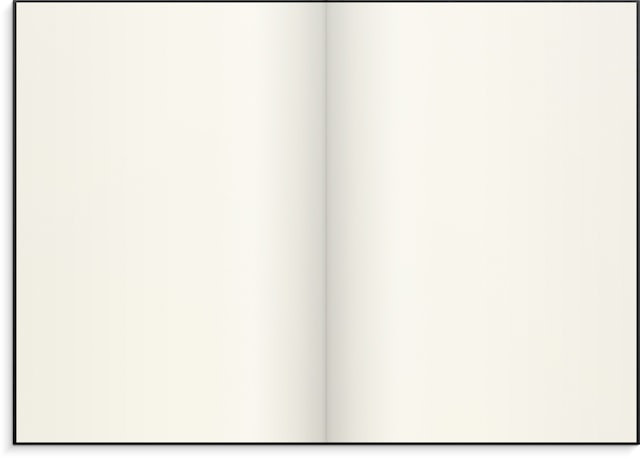 Tuotekuva 2 - Muistikirja A5 Musta tekstiili, Viivaton, Burde