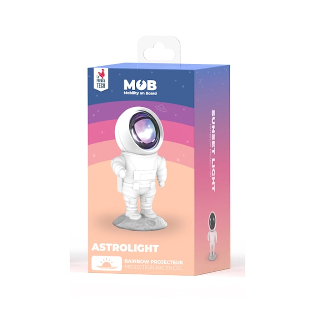 Produktbild 6 för MOB Nattlampa Astronaut Projektor Astrolight Blue Rainbow