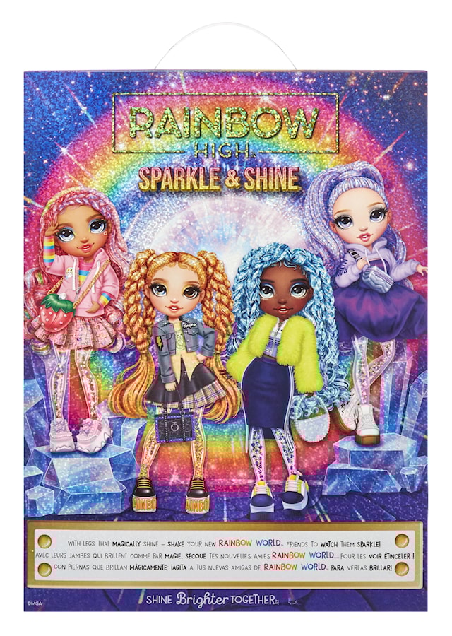 Produktbild 3 för Sparkle & Shine Modedocka Viola Rainbow High