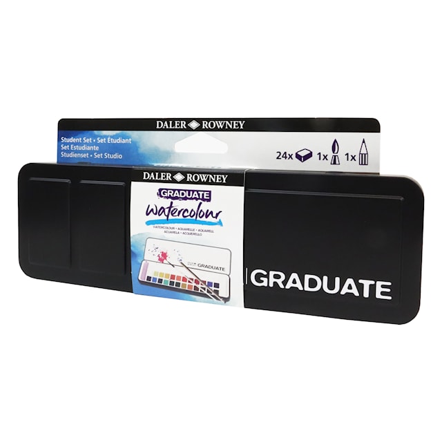 Produktbilde 3 for Akvarellfarge Graduate 24 Halvkopper Daler-Rowney