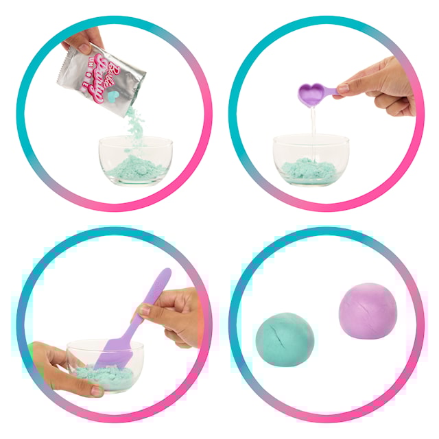 Produktbild 4 för Barbie Party Unboxed Modedocka med Brunt/Blått Hår