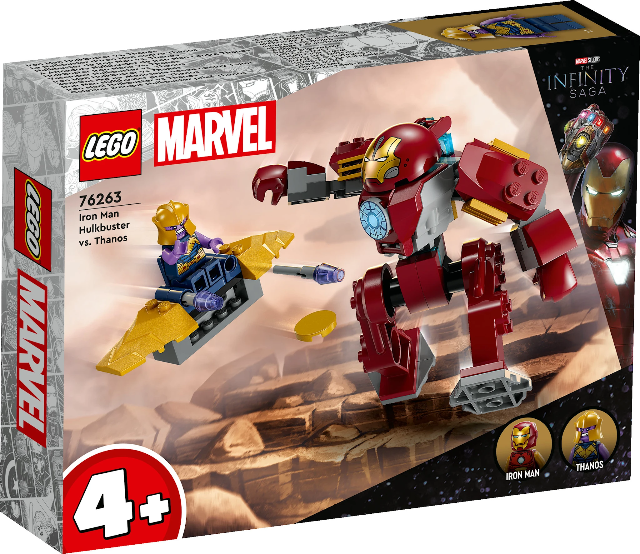 Tuotekuva ille Iron Manin Hulkbuster vs.  Thanos LEGO® Super Heroes Marvel (76263)