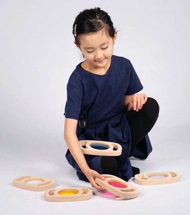 Tuotekuva 3 - Väripaneeli 3-pack, sininen, vaaleanpunainen, keltainen MyPauze