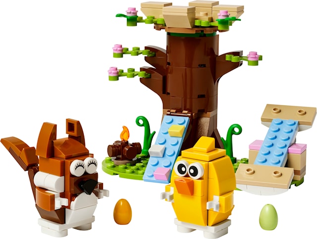 Tuotekuva 2 - Lemmikkien keväinen leikkipaikka LEGO® Iconic (40709)