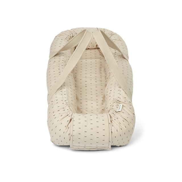 Produktbild 2 för Gro Babynest Double Dot/SIlver Lining Liewood