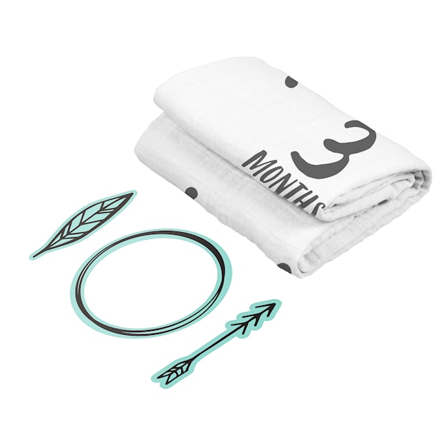 Produktbilde 3 for Fotofilt Watch Me Grow Vit