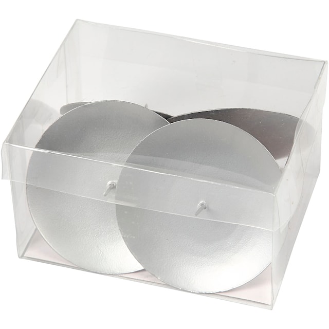Produktbild 6 för Ljushållare i Metall diameter 7 cm 4-pack