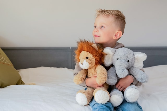 Produktbild 2 för Tuffisar Gosedjur 40 cm Lejonet Leon Teddykompaniet