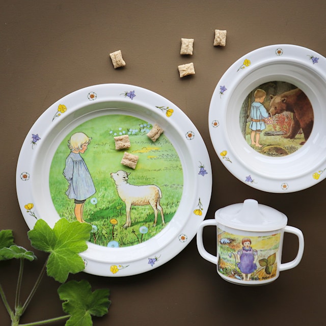 Produktbild 3 för Barnservis Visor, Elsa Beskow, Rätt Start