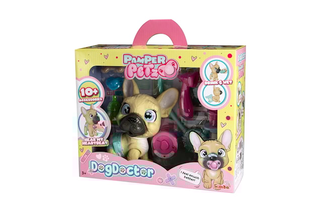 Pamper Petz Hund med doktorstillbehör