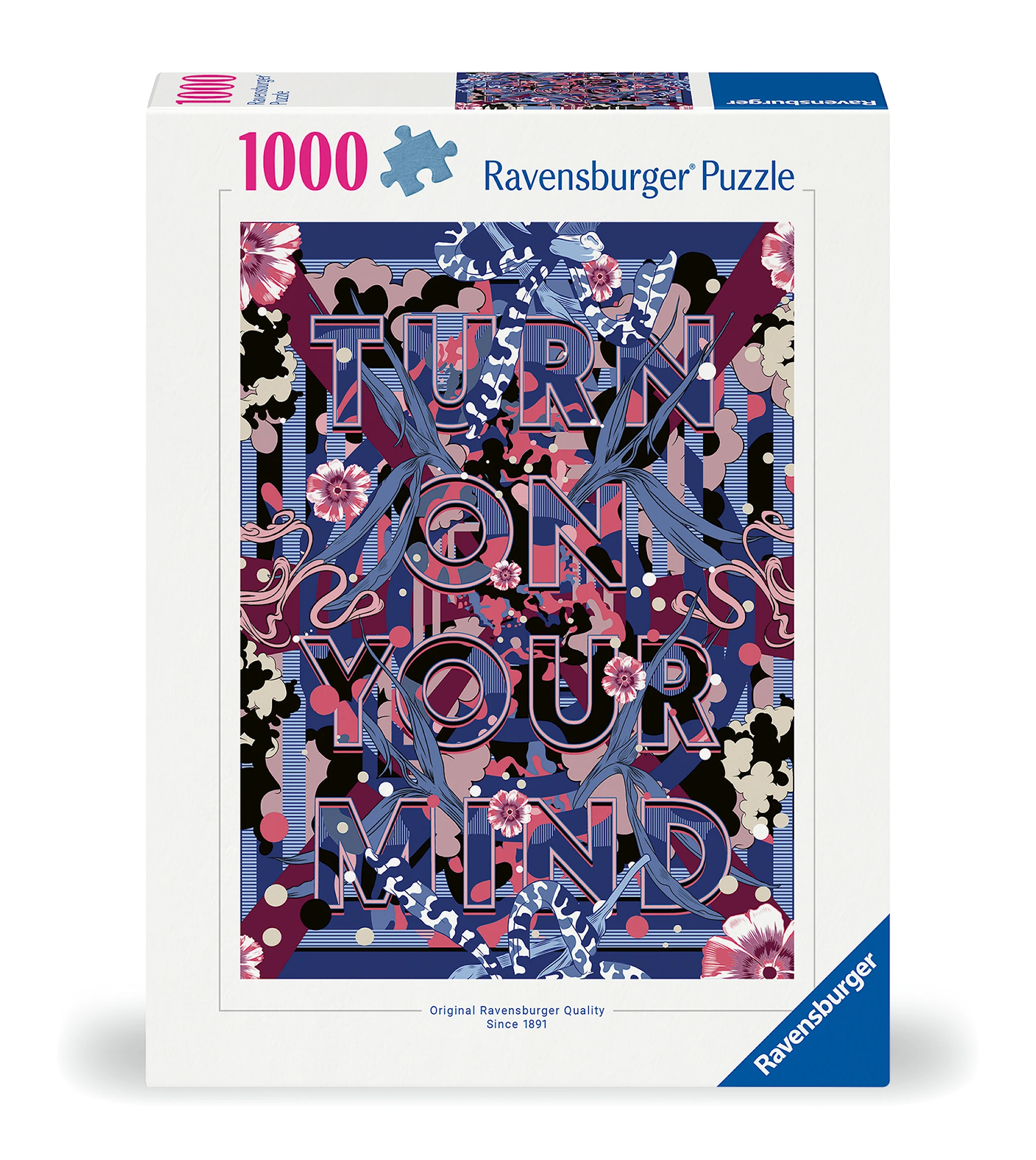 Produktbilde for Slå på tankene dine Puslespill 1000 brikker, Ravensburger