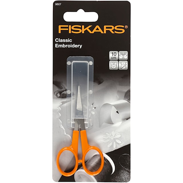 Tuotekuva 2 - Fiskars Classic Teräväkärkiset Sakset, Pit. 10 cm, 1 kpl