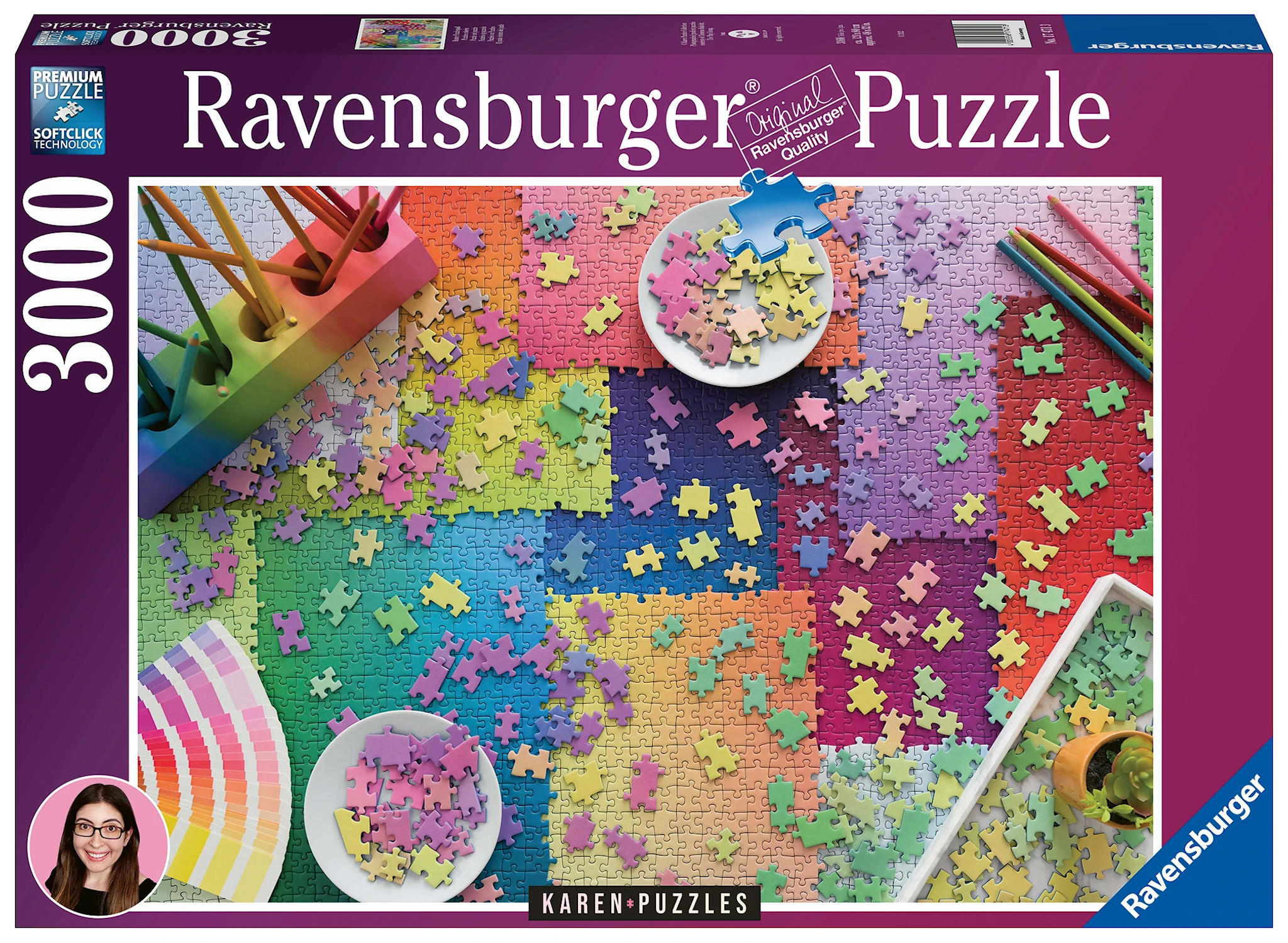 Tuotekuva ille Puzzles On Puzzles Palapeli 3000 palaa Ravensburger
