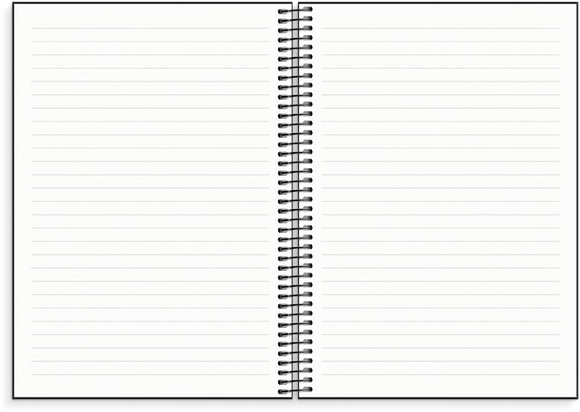 Produktbilde 3 for Kalender 2026 A5 Organizer & Notes Svart Burde