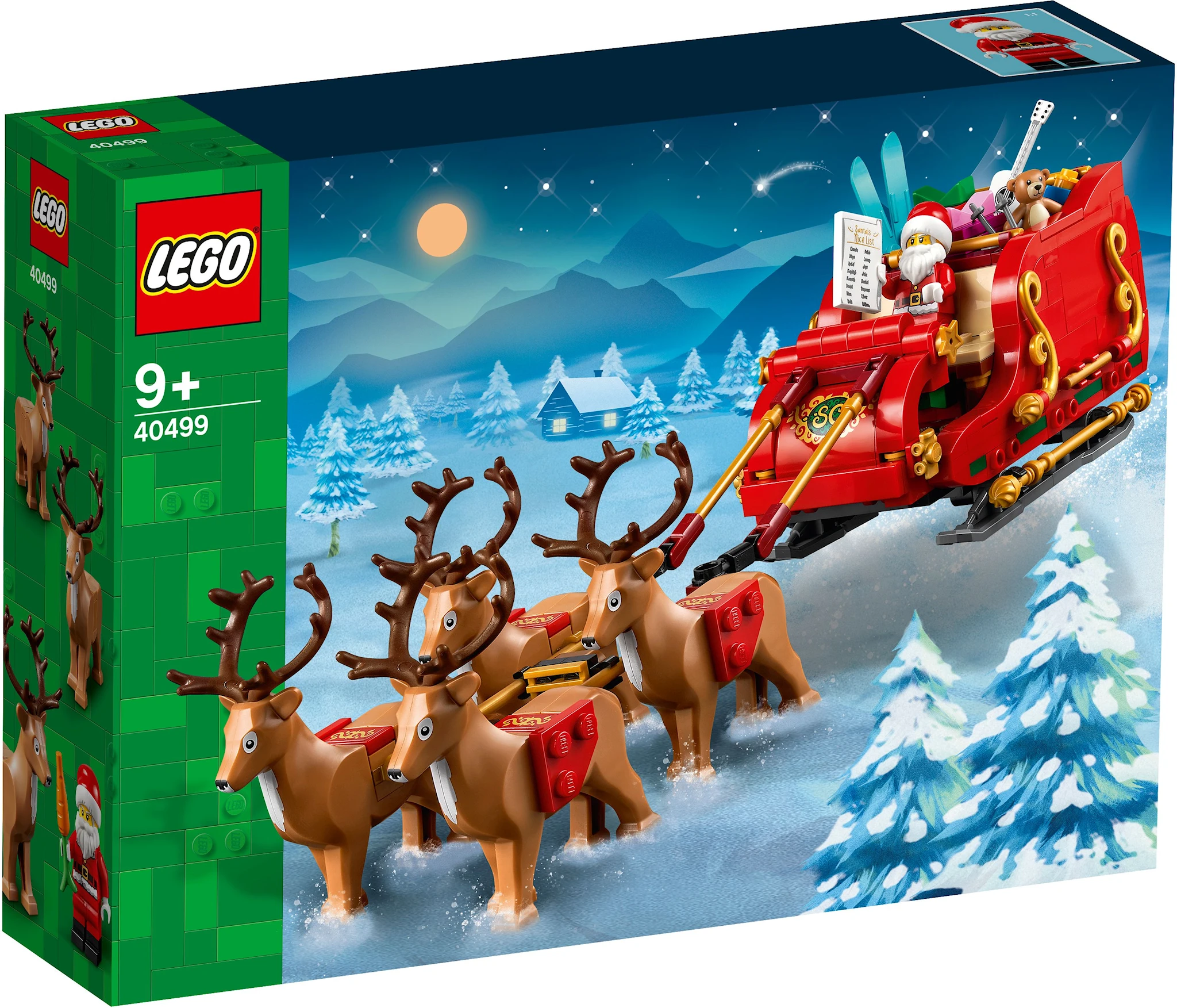 Produktbild för Tomtens släde LEGO® Iconic (40499)