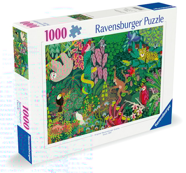 Produktbilde 5 for Magisk regnskogpuslespill 1000 brikker, Ravensburger