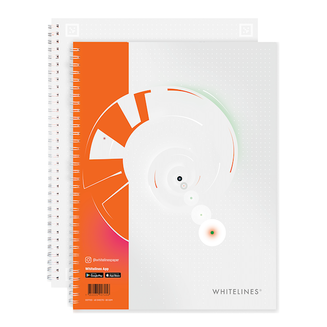 Produktbild 1 för Whitelines Revelations A4 Anteckningsblock Prickad