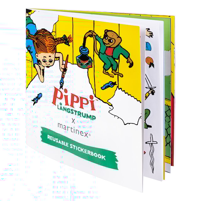 Produktbild 2 för Pippi Klistermärkesbok