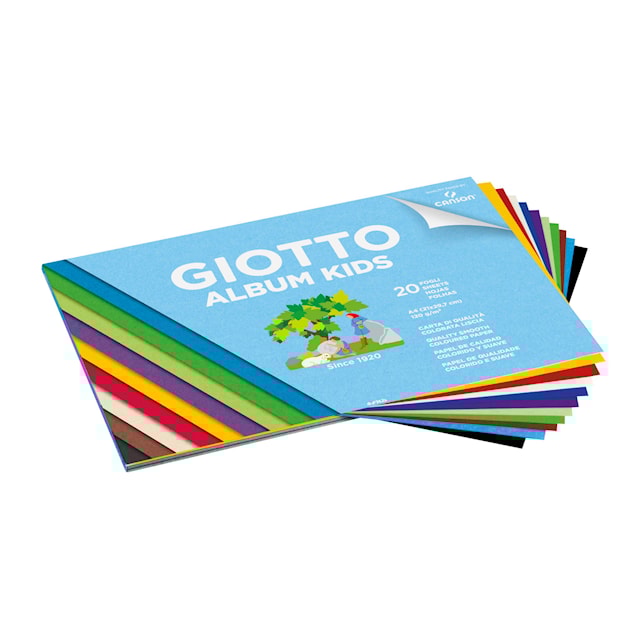 Produktbilde 2 for Album Kids A4 20 sider 120 g Colours Giotto