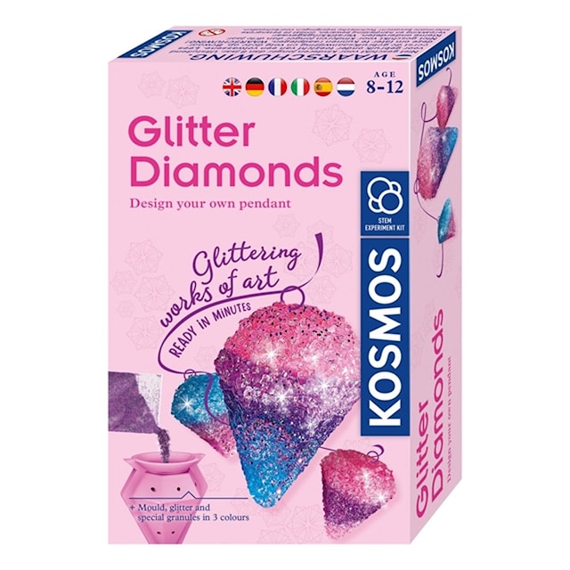 Glitterdiamanter Eksperimentboks, Kosmos