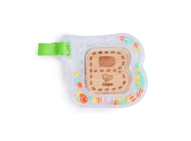 Produktbild 2 för Hape Sensorisk Babylek Bitring och Skallra