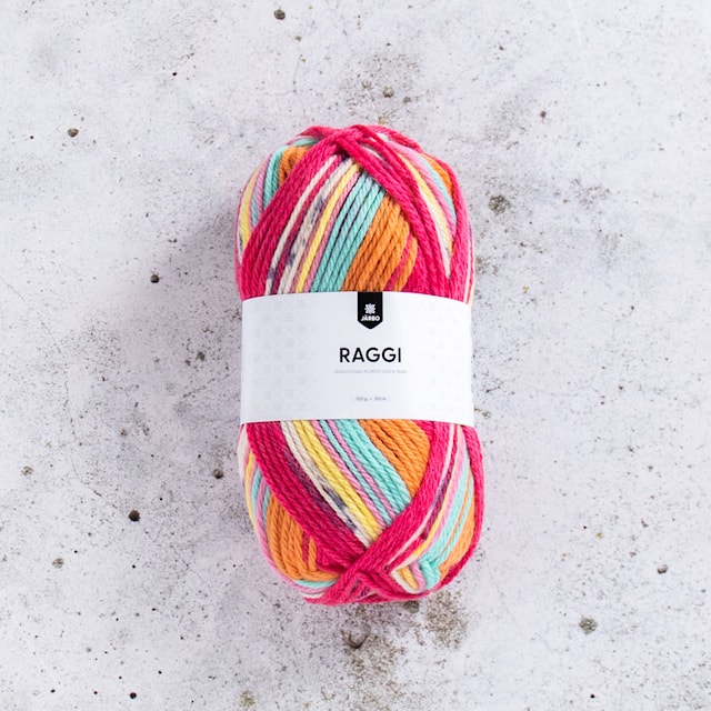 Produktbilde 1 for Raggi Garn Ullmiks 100 g Dragon Fruit (15220) Järbo