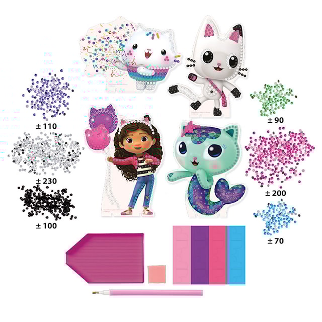 Produktbilde 4 for Diamantmaling Gabby's Dukkehus