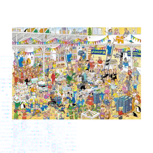 Produktbilde 2 for Jan Van Haasteren 10th Anniversary Pussel 1000 bitar Jumbo