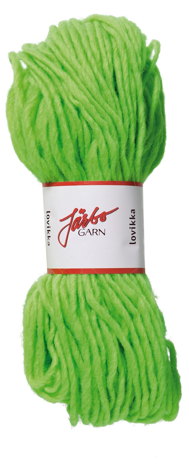 Lovikka Ullgarn 100 g Limegrön (7624 gam)