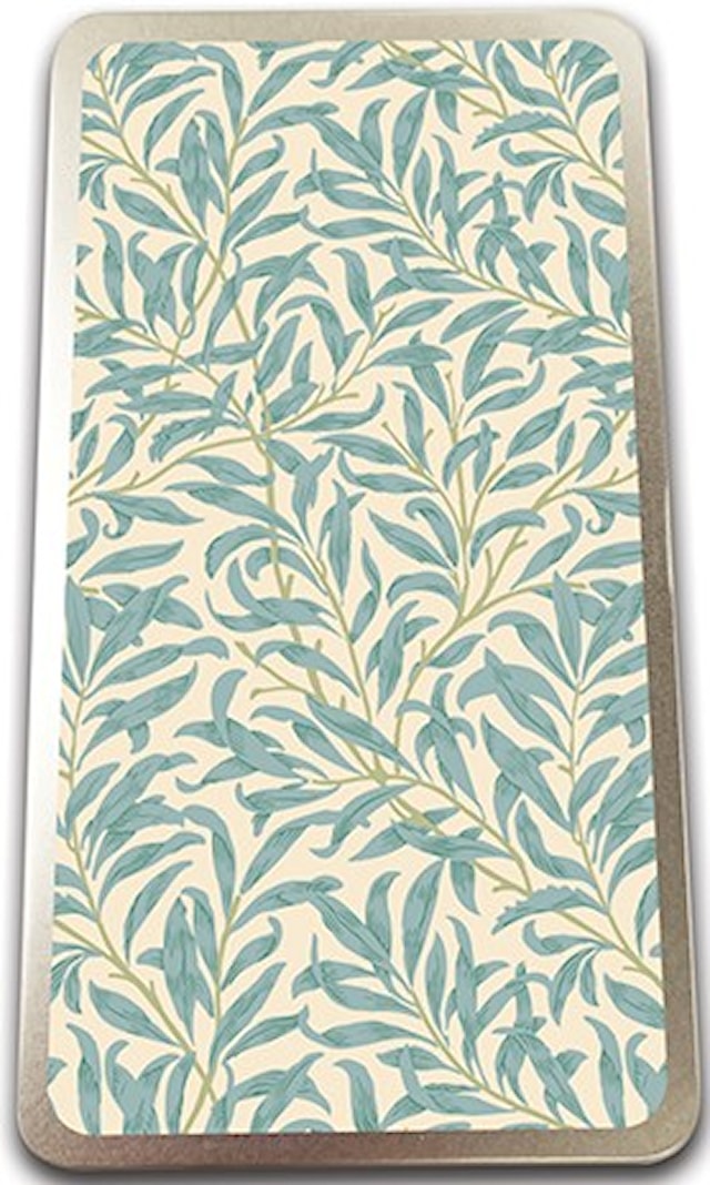 Produktbilde 1 for Fargeblyanter i metallboks 24 farger Morris Modern Willow Bough Turkis 12-pack