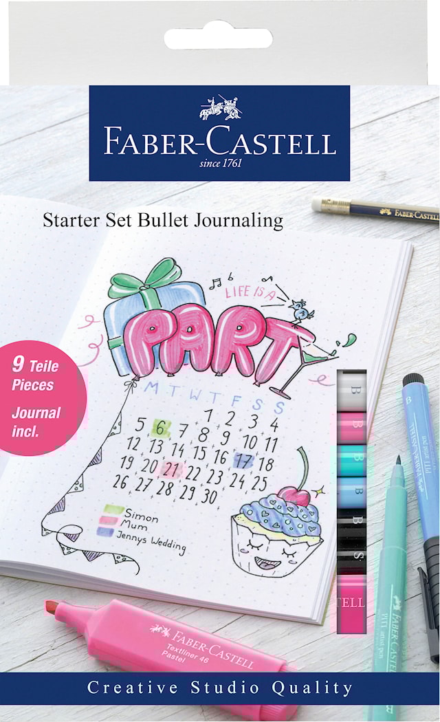 Produktbild 2 för Start-set Bullet Journaling 9-p, Faber-Castell
