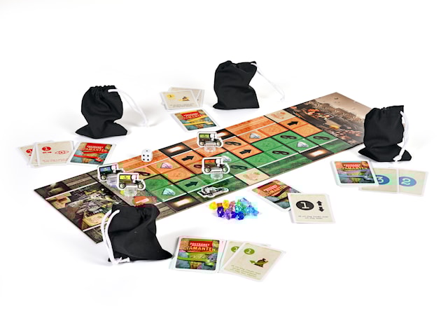 Produktbild 3 för Den försvunna diamanten Postrånet, Alga (SE)